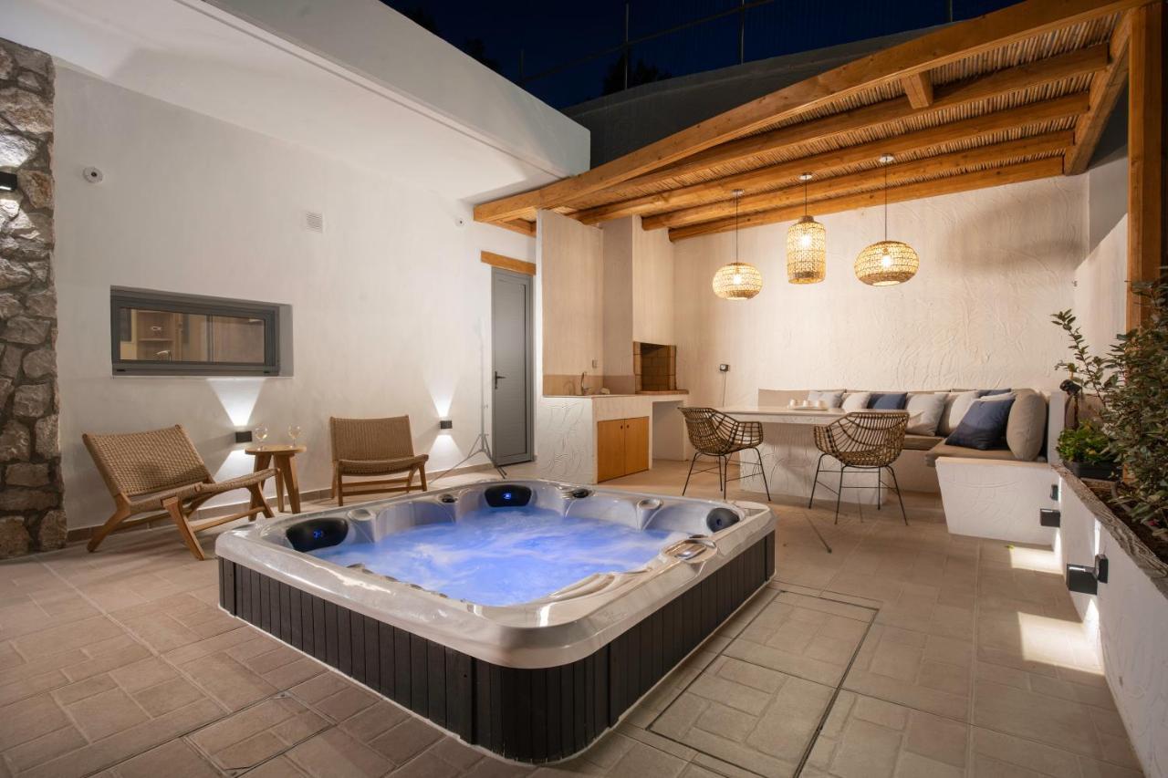 Lithos Luxury Villa Archangelos  Exteriör bild